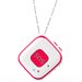 Mini GPS Tracker iUni V29, SOS, GPS+LBS+WIFI, copii si varstnici, Roz